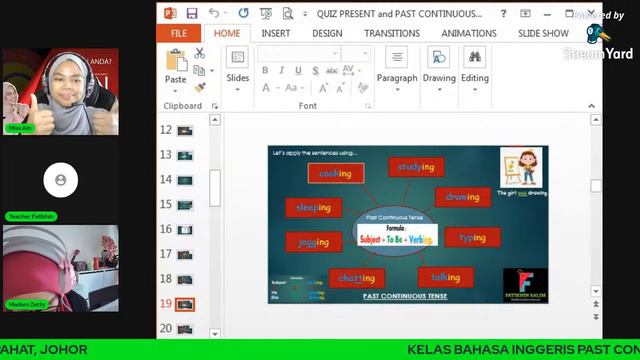 🔴 [LIVE] BAHASA INGGERIS SR , PAST CONTINUOUS TENSE OLEH TEACHER FATIKHIN #02 #TUISYENPERCUMA