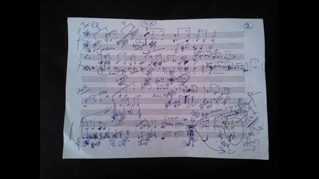 "Nocturne Fantastique" by Michael Olefir op. 2 - 1 with sketches смотреть онлайн