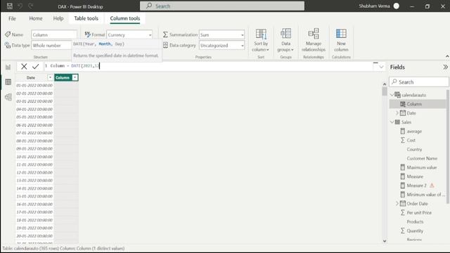#powerbi #dax #calendar #calendarauto#datedif #date #datevalue#(Video-5) смотреть онлайн