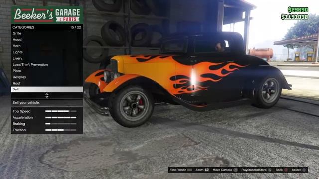 GTA 5 new DLC car - Rapid Hustler All upgrades options from LS Customs Shop - (PS4) смотреть онлайн