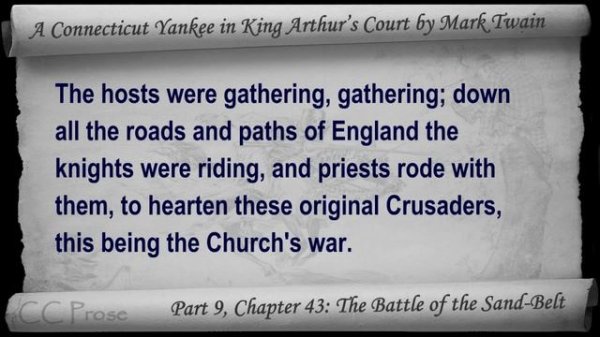 Part 9 - A Connecticut Yankee in King Arthur's Court Audiobook by Mark Twain (Chs 41-44)
