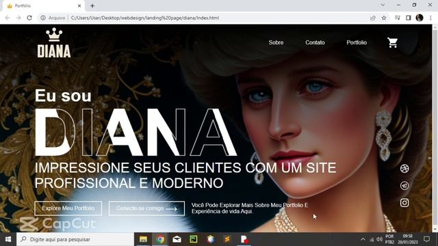 Landing page em html e css смотреть онлайн