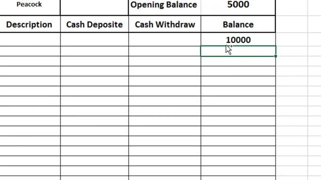 bank account spreadsheet excel | sample statement of account excel format смотреть онлайн