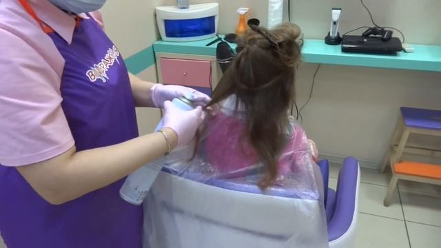 #9 ДЕТСКИЙ МАНИКЮР Аделина в салоне красоты в день рождения смотреть онлайн