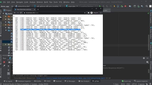 App Entwicklung mit Dart und Flutter Tutorial #16 - JSON Objekte verarbeiten смотреть онлайн