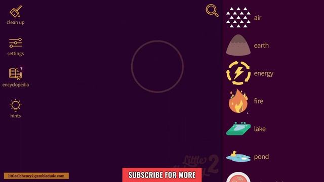 How To Make ASH In Little Alchemy 2