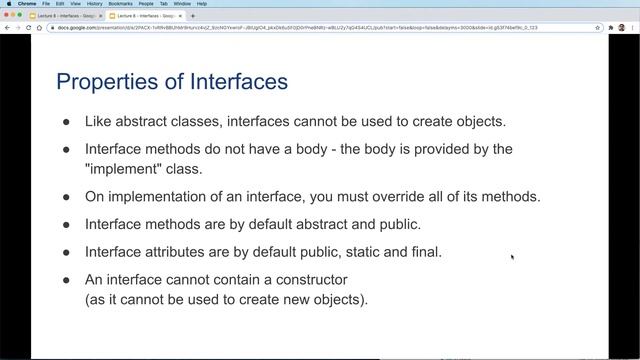 Java Interfaces 5: Interface Properties смотреть онлайн