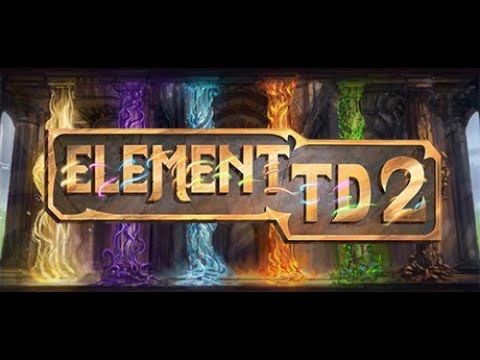 Во Что Поиграть??? Element TD 2 Первый Взгляд - Строем Башни Собираем Элементы смотреть онлайн