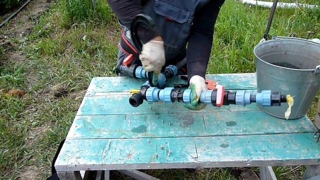 08 Сборка ПНД соединений и труб смотреть онлайн