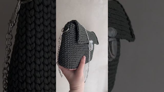 В такую сумочку можно положить все что угодно #handmade #diy #рукоделие #handbag #вязание # #bag смотреть онлайн