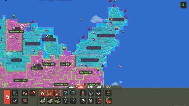 American Civil War 2.0 With The 50 Modern States?! - (WorldBox) смотреть онлайн