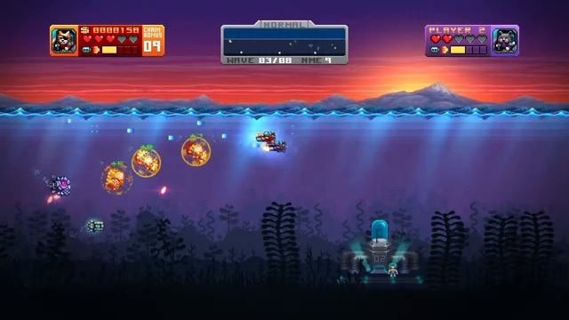 AQUA KITTY Milk Mine Defender DX EP 4 (Crab Boss From Hell) смотреть онлайн