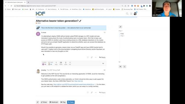 A closer look at some user inquiries on HSDS and the HDF REST VOL with John Readey смотреть онлайн