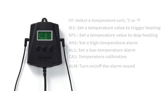 Operation guide to INKBIRD IPT-2CH, parameter setting, app connection #Thermostat #python #reptile смотреть онлайн