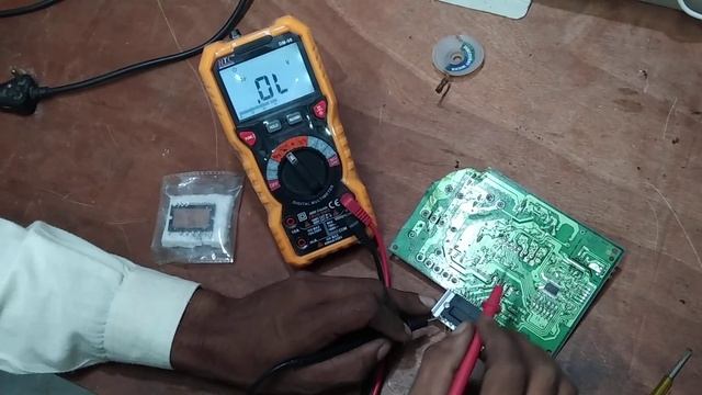 Samsung inverter PCB IPM testing and voltage measurement tric смотреть онлайн