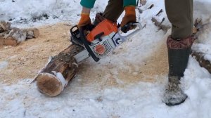 Первый запуск и обкатка бензопилы STIHL MS 231