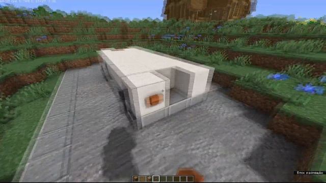 ПРОСТАЯ И КРАСИВАЯ МАШИНА (тип Лэнд Ровер) в Minecraft