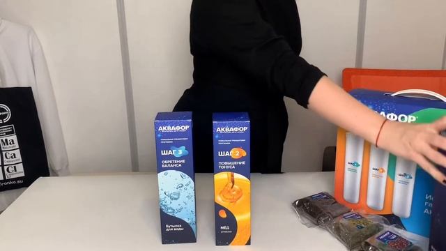 Концепция новогоднего подарочного набора «Детокс от Аквафор» смотреть онлайн