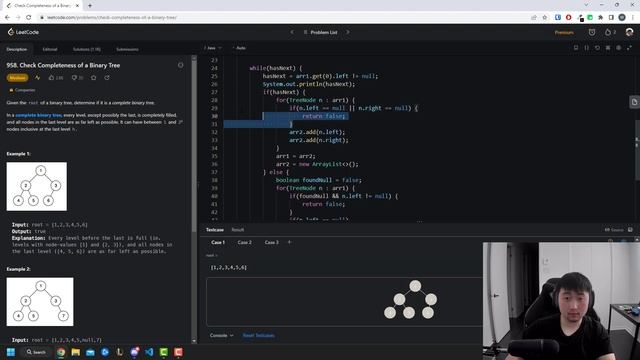 958. Check Completeness of a Binary Tree | Leetcode Medium | Java смотреть онлайн