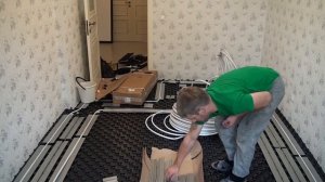 Водяной тёплый пол без стяжки и грязных работ в квартире.