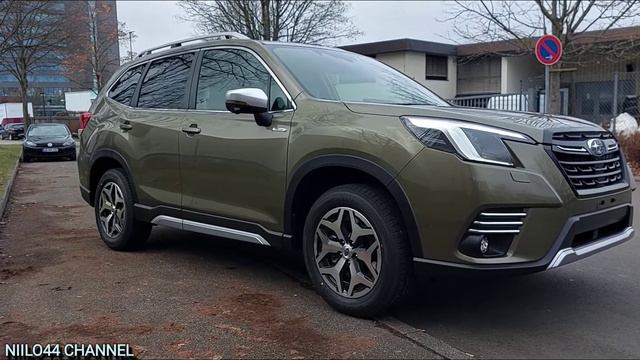 Neue Subaru Forester 2022 | Autumn Green Metallic | e-Boxer | Comfort Lineartronic 2.0ie | Ansicht смотреть онлайн