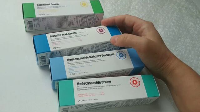 Обзор корейских кремов от Apieu Madecassoside Cream, Apieu Glycolic Acid Cream, Apieu Moisture Gel