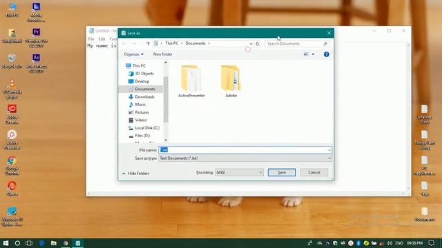 How to save a file in Computer смотреть онлайн