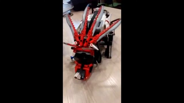 Динозавр из Лего (DINOREX лего майнстормс ев3) смотреть онлайн