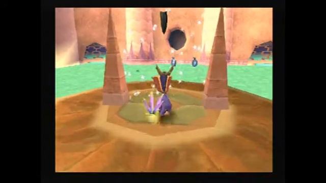 Spyro 2 Ripto's Rage Walkthrough PS1 Part 15: Icy Speedway, Shady Oasis, and Gulp's Overlook смотреть онлайн