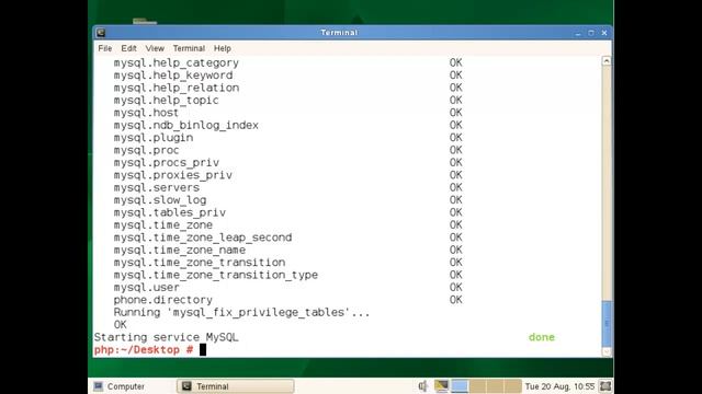 Install Apache MySQL and PHP on SUSE Linux смотреть онлайн