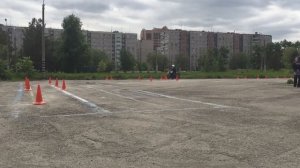 Сдача экзамена на категорию А автодром Челябинск 2017
