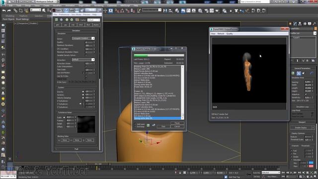 Создание пламени свечи с помощью плагина FumeFX в 3Ds Max смотреть онлайн