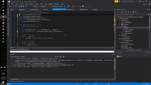 09-F# WebAPI смотреть онлайн