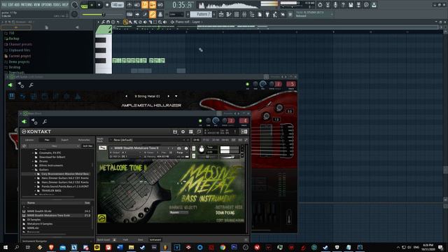Messing around with Ample Metal Hellraiser [Electronic Metal] смотреть онлайн