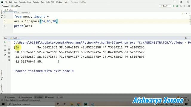 #29 - 6 Different Ways Of Creating Numpy Arrays - Numpy Module - Python Programming смотреть онлайн