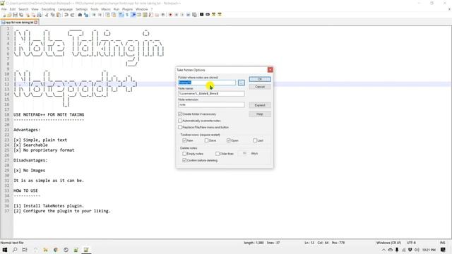Simplify Note Taking: Superfast, Free and Efficient Note-taking using Notepad++ смотреть онлайн