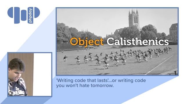 Rafael Dohms - 'Writing code that lasts'...or writing code you won't hate tomorrow - phpDay 2017 смотреть онлайн