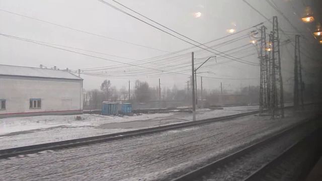ЭД4М-0211: прибытие на станцию Нара(Наро-Фоминск) 31.03.2017 смотреть онлайн