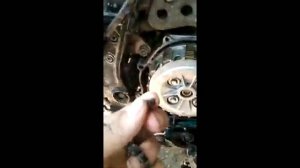 Замена цепи ГРМ на мотоцикле Хонда протяжкой