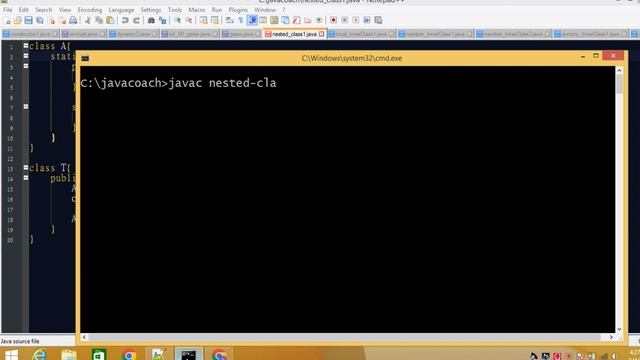 nested class using Java смотреть онлайн