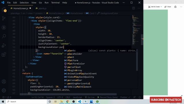 PLANT APP UI USING REACT NATIVE смотреть онлайн