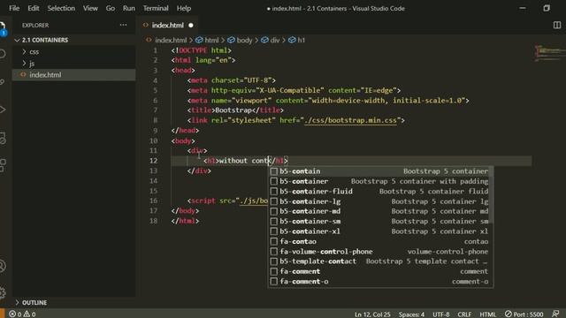 Bootstrap 4 dars. Breakpoint va Container смотреть онлайн