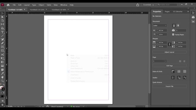 How to clip mask in Indesign #shorttips смотреть онлайн