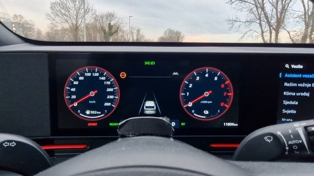 Hyundai KONA N-Line HEV - 0-100 Km/h (Eco, Sport) *50-100 Km/h*