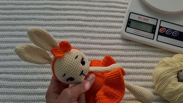 Готовая работа/ зайка крючком/ зайка-мандаринка ✨ #зайка смотреть онлайн