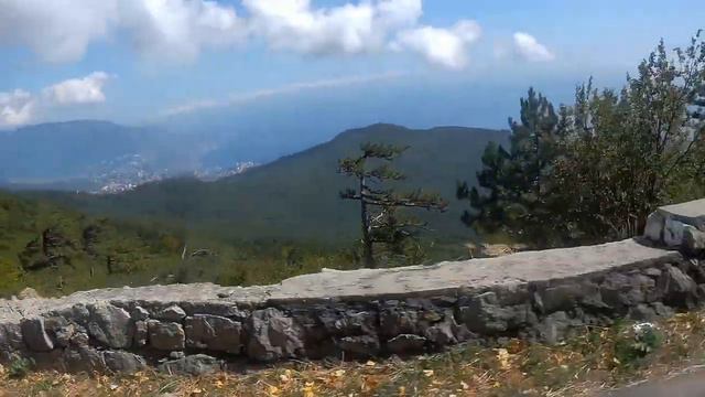 Путешествие в Крым. Экскурсия на плато Ай-Петри. Сентябрь 2017. Часть 1. смотреть онлайн