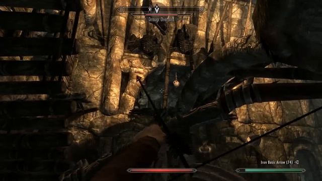 Druagr Overlord beaten by a lvl 1 (TES V: Skyrim) смотреть онлайн