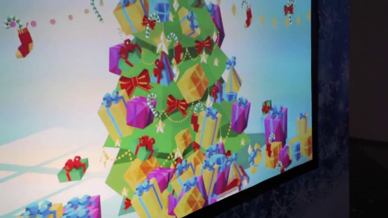 Снежки - интерактивная зона актиностей смотреть онлайн