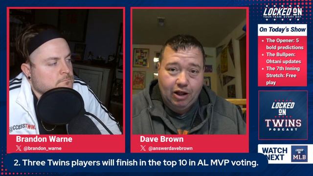 5 Bold Twins Predictions: Dave Brown Edition смотреть онлайн
