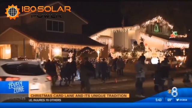 180 Solar Power Customer Review - Rancho Peñasquitos Christmas Card Lane смотреть онлайн